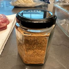 A picture of Cajun Seasoning Rub - Great with Pork Chops or Chicken.