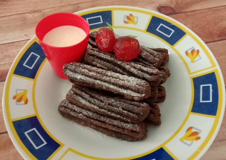 Resep Cookies &amp; Cream Churros, Lezat Sekali