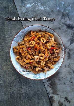 Foto resep Tumis kerang cumi tempe