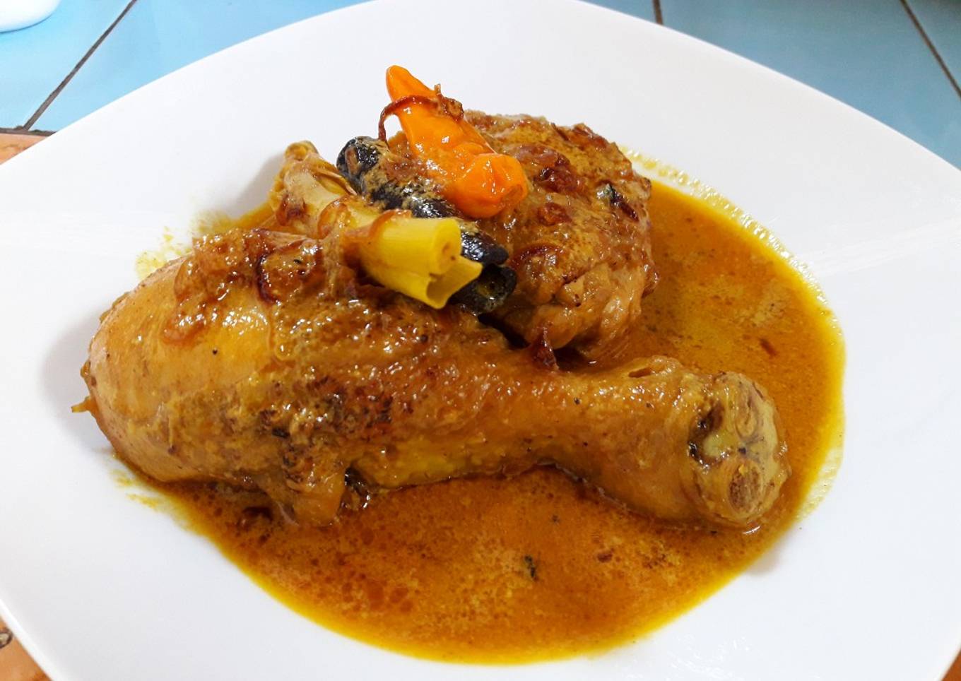 Smoked Chicken Curry ala Chef Muhammad - Karinya Enak Kebangetan