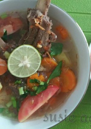 Foto resep Soup iga sapi enak & empuk