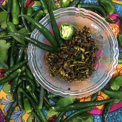 Crispy chilli 🌶 A picture of Crispy chilli 🌶.