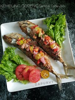 Foto resep KEMBUNG GORENG Sambal Dabu-dabu