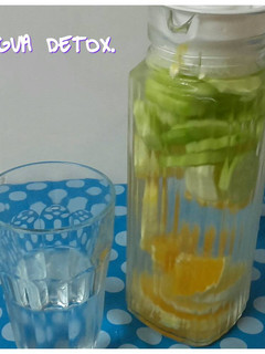 Una foto de Agua detox
