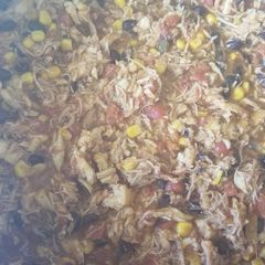 A picture of Chicken enchiladas (spicy).