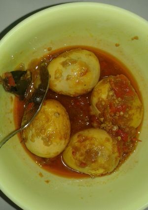 Foto resep Telur balado pedas