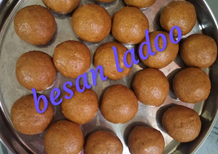 Simple Way to Prepare Favorite Besan ladoo