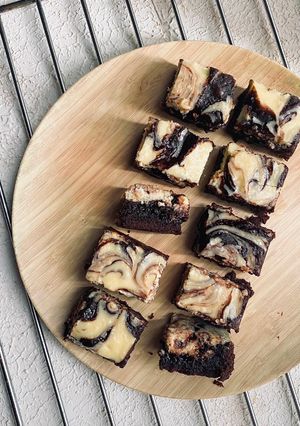 Foto resep Brownies Cheesecake