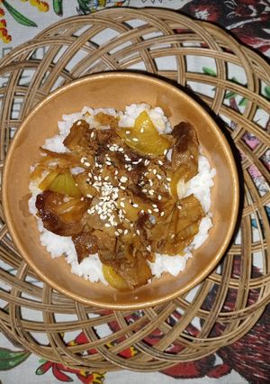 Foto resep Beef Slice Teriyaki Bowl