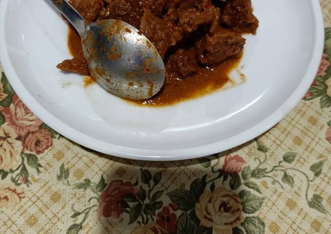 Rendang Daging Sapi