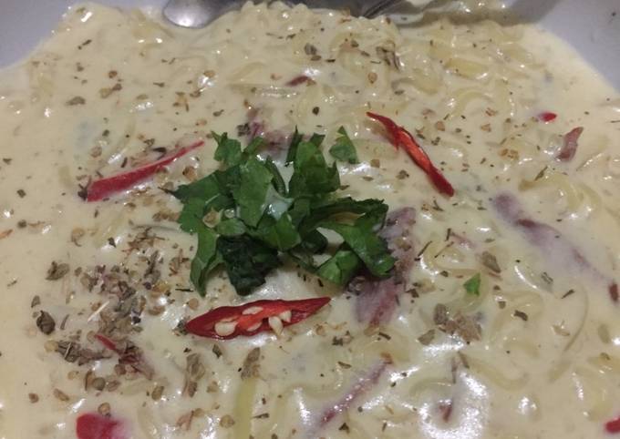 Indomie carbonara