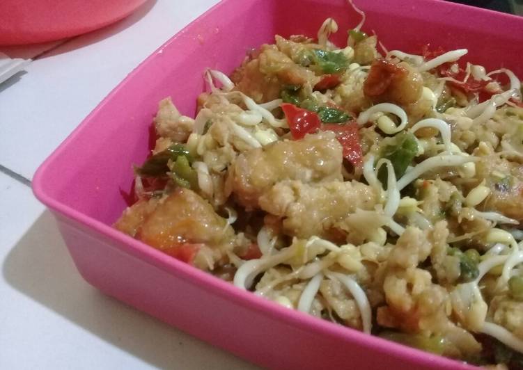 Resep Geprek tempe Anti Gagal