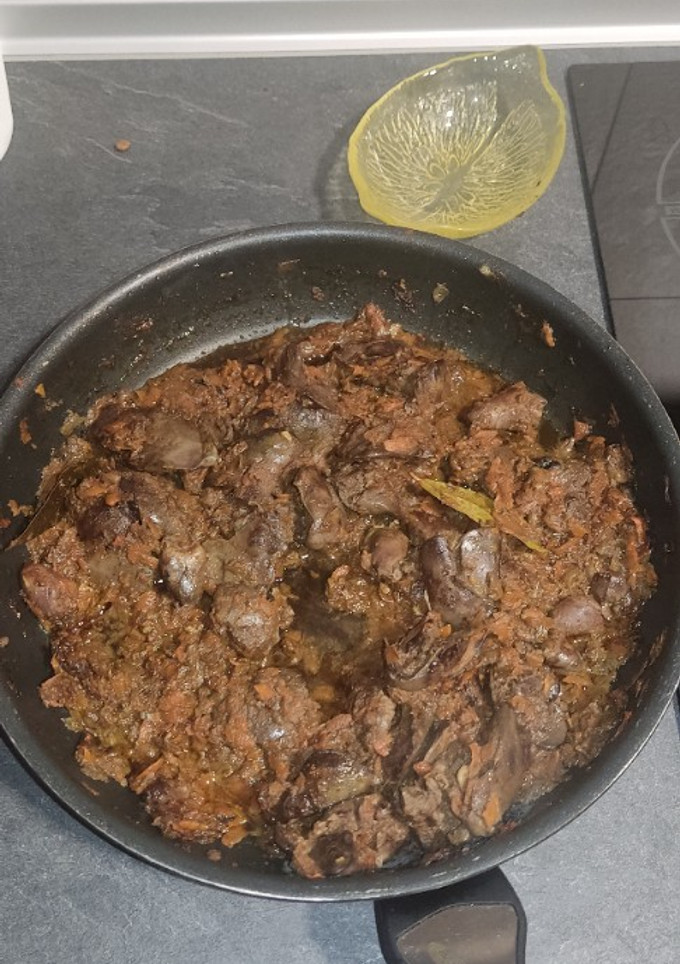 Una foto de Higaditos de pollo