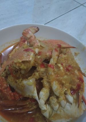 Foto resep Kepiting saus Padang telur
