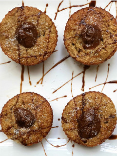 Una foto de Muffins de Banana y Chips de chocolate FIT