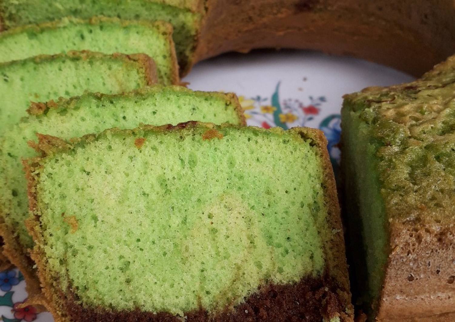 Resep Bolu panggang pandan coklat empuk anti bantet oleh Resep Bolu panggang pandan coklat empuk anti bantet oleh