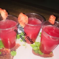A picture of WATERMELON JUICE 🍉🥤.