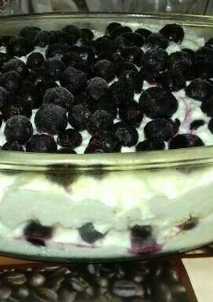 Túrós áfonyás nyam nyam recept fotója
