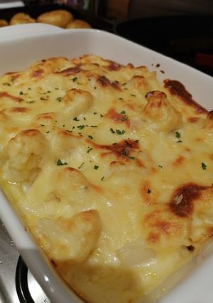 Foto resep Kembang Kol Saus Keju (Cauliflower Cheese)