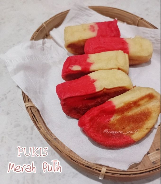 Foto resep Pukis Merah Putih (tanpa telur)