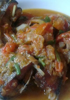 Foto resep Sambel patin tomat pedas