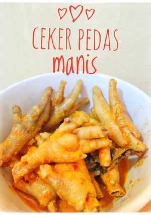 Foto resep Ceker pedas