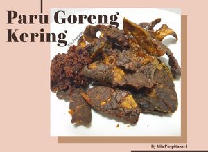 Foto resep Paru Goreng Kering