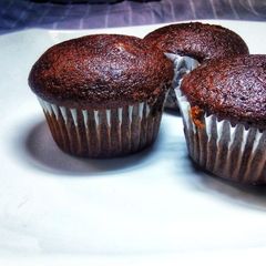 A picture of Chocolate cupcake.