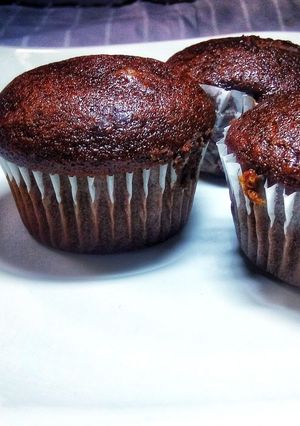 A picture of Chocolate cupcake.