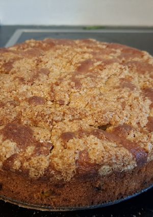Une photo de Crumcake rhubarbe