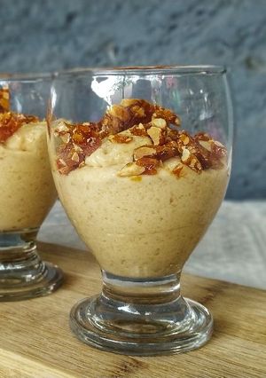 Una foto de Mousse de maní 🥜
