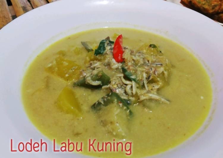 Resep Lodeh Labu Kuning yang Enak