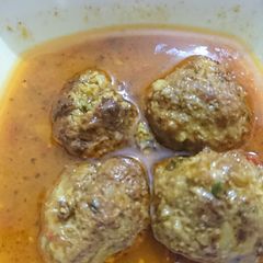 A picture of Mutton ke kofta.