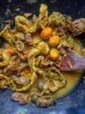 Uritan Ayam Asem Pedes