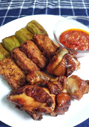 Foto resep Ayam dan Tempe Bacem