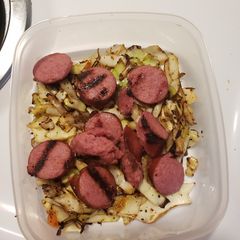 A picture of Quick cabbage & Kielbasa.