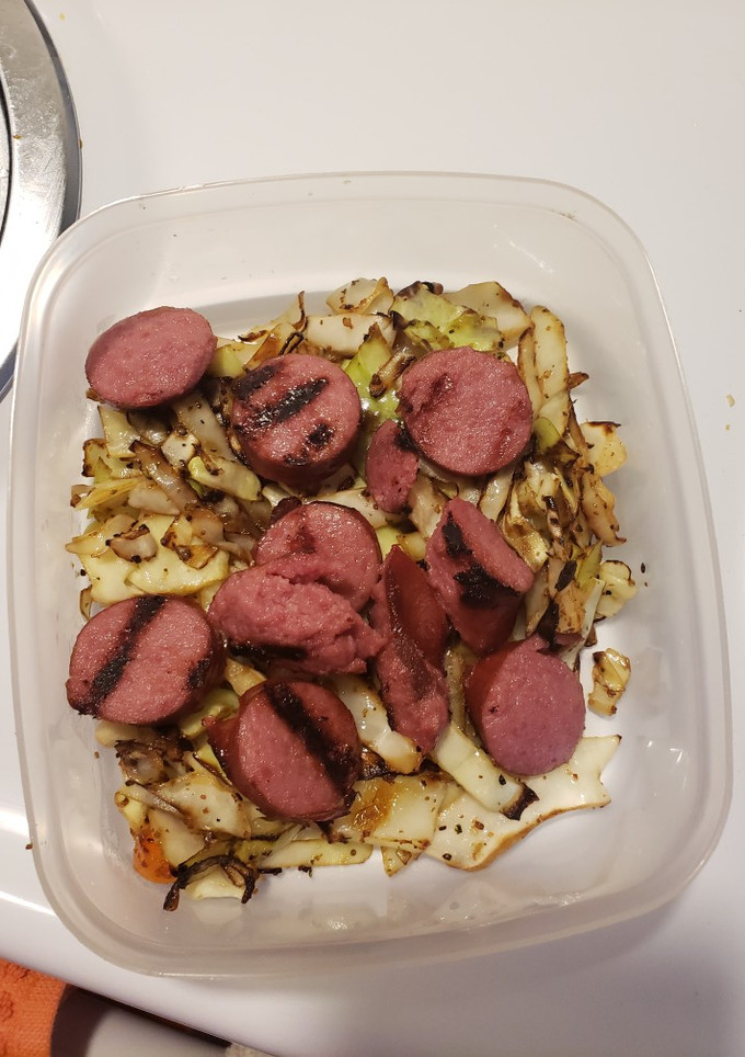 A picture of Quick cabbage & Kielbasa.