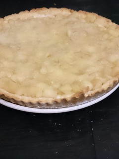 Una foto de Tarta de manzana con crumble