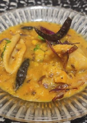 अरहर दाल ढोकली(Arhar dal dhokli recipe in hindi) रेसिपी मुख्य फोटो