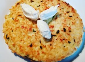 Foto di Tortillas di riso ed erba cipollina