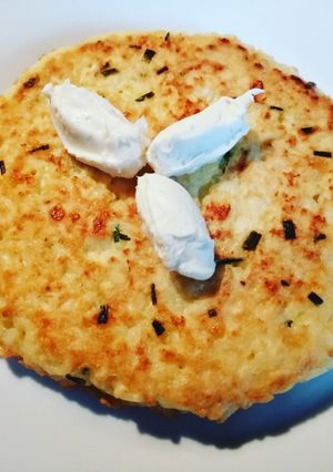 Foto di Tortillas di riso ed erba cipollina