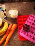 Hundekekse mit Karotte und Banane
