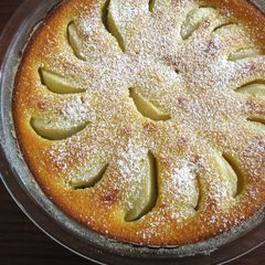 A picture of Pear Clafoutis.