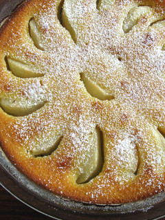 A picture of Pear Clafoutis.