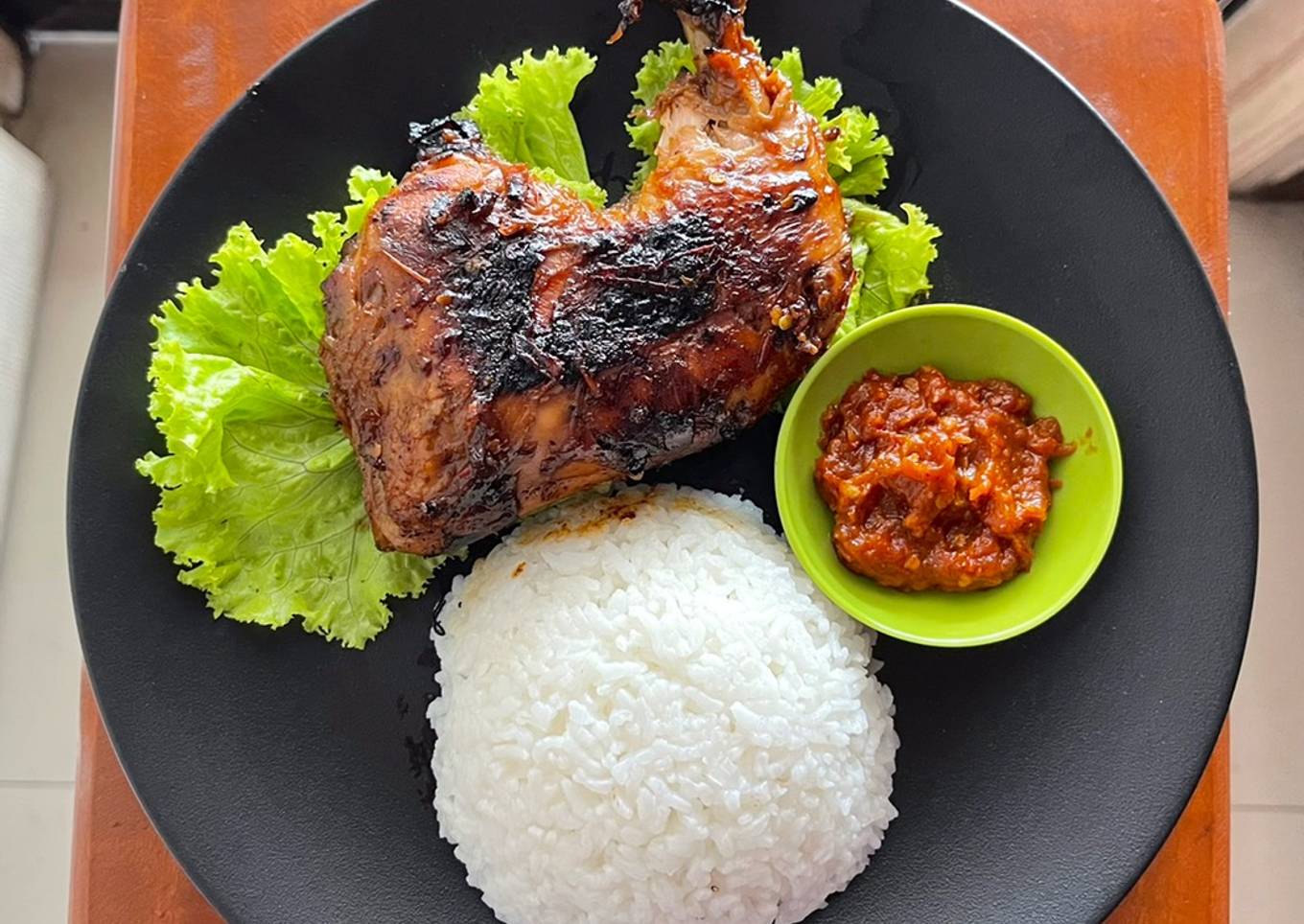 Ayam panggang teflon