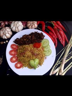 Foto resep Nasi briyani ori sedap mantap (Nasi Kebuli Basmati)