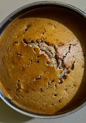 Una foto de Torta de vainilla con nueces y canela en Airfryer✔️