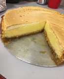 Pie de limón con galletas de vino