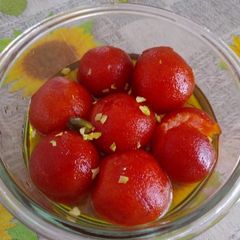 A picture of Suji gulab jamun.