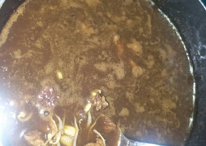 Langkah Mudah untuk Menyiapkan 29. Rawon bumbu bamboe yang Enak Banget